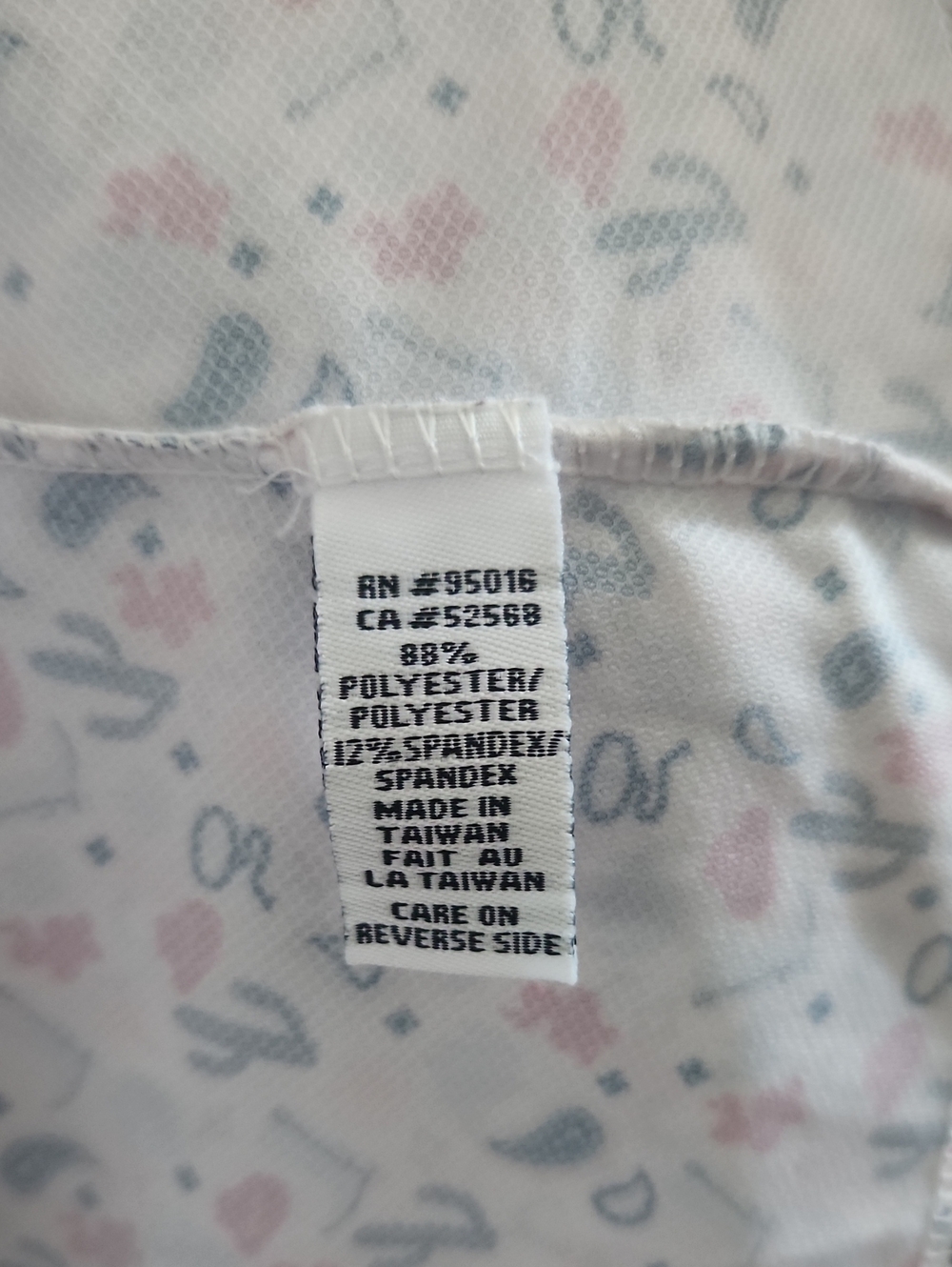 Straight Down Lightweight White Pullover Bear Creek Golf Club Shirt - Picture 7 of 7